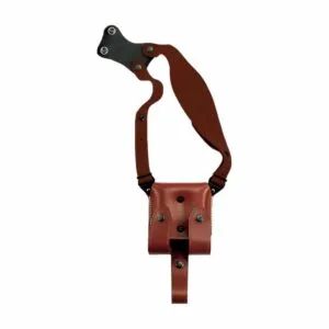 1K03 - KIT ASCELLARE IN CUOIO CON DOPPIO PORTACARICATORE