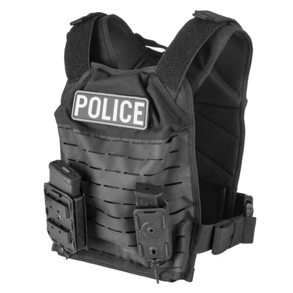 2ET11 - COMPACT PLATE CARRIER WITH FRONT AND REAR MOLLE SYSTEM.