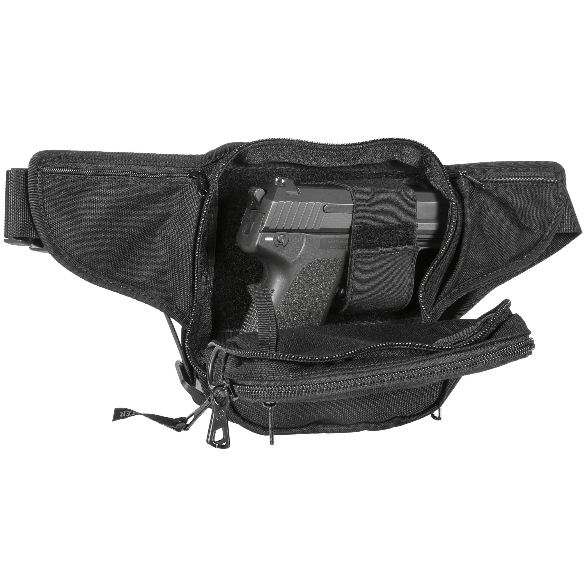 thumbnail image 2 of Tactical Pistol Fanny Pack / Waist Bag Holster With Magazine Pouch - Ambidextrous 2 of 6