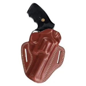 HA1 - OPEN LEATHER BELT HOLSTER