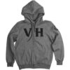 MG02 - VH SWEATSHIRT WITH HOOD AND FRONT ZIP