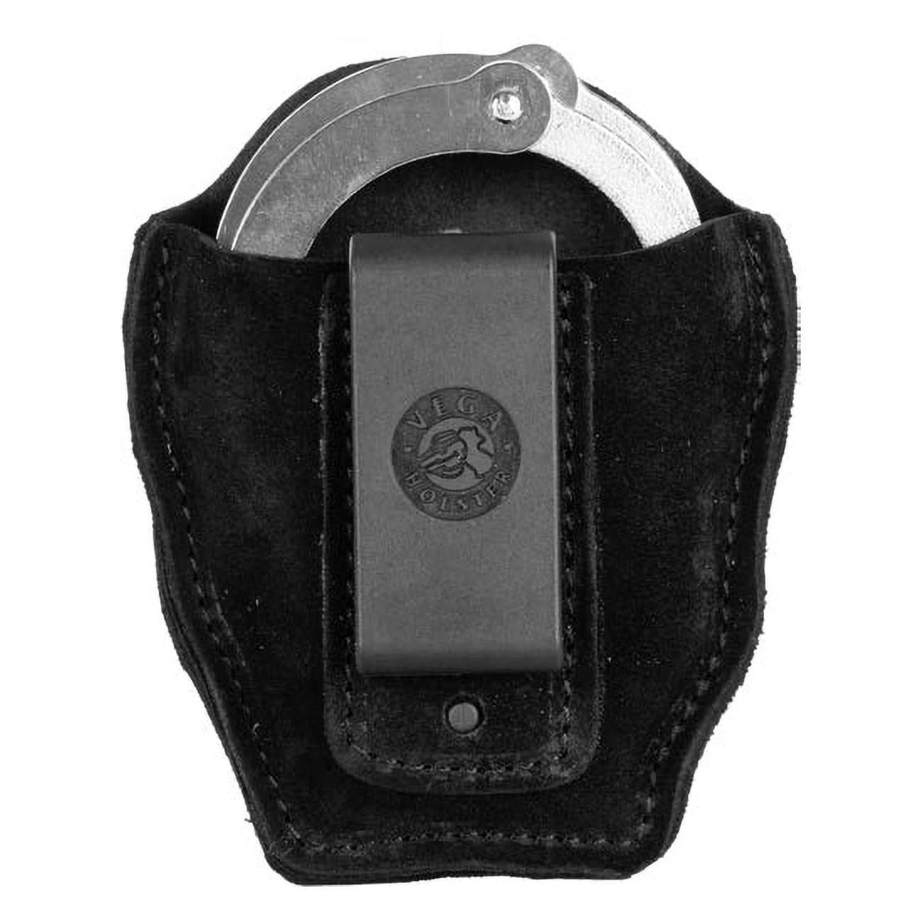 Black Nylon Handcuff Belt Case – Police Duty Grade Handcuff Holder For Duty Belt