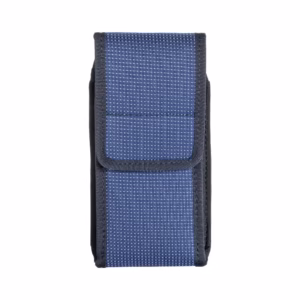 92R28RB - Porta smartphone in tessuto blu alta visibilità