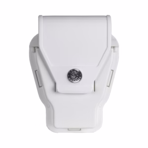Portamanette 98VHH00 in polimero con doppia pattina, clip interne, portachiave