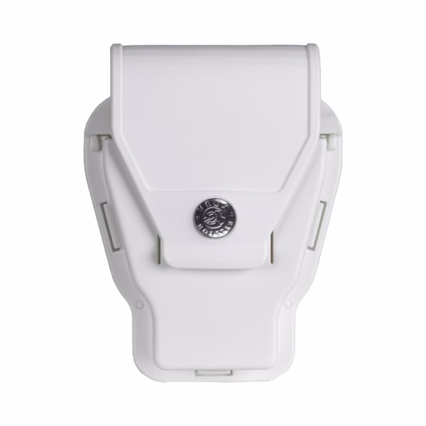 Portamanette 98VHH00 in polimero con doppia pattina, clip interne, portachiave